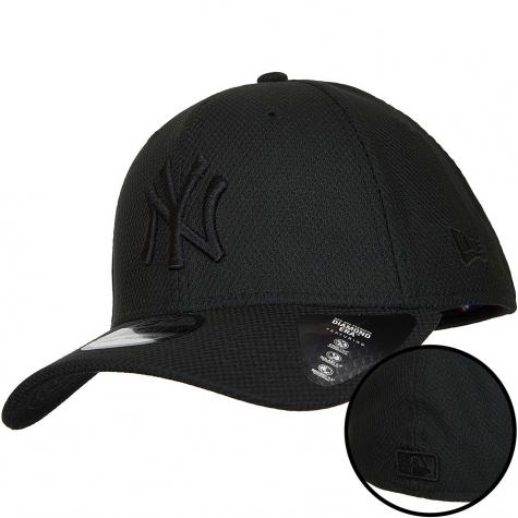 New Er 39Thirty Flexfit Cap MLB Diamond NY Yankees schwarz 