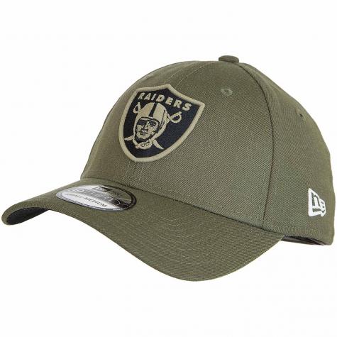 New Era 39Thirty Fitted Cap OnField 18 STS Oakland Raiders oliv 