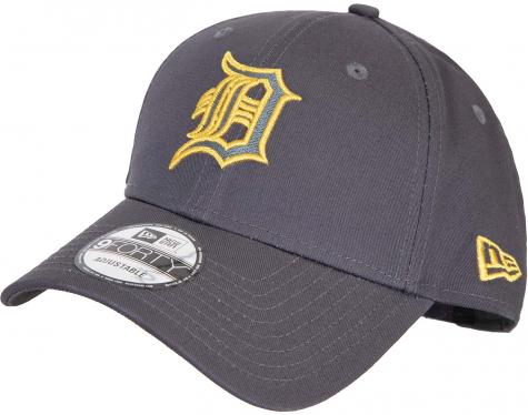 New Era MLB Detroit Tigers Metallic Logo 9forty Cap grau 