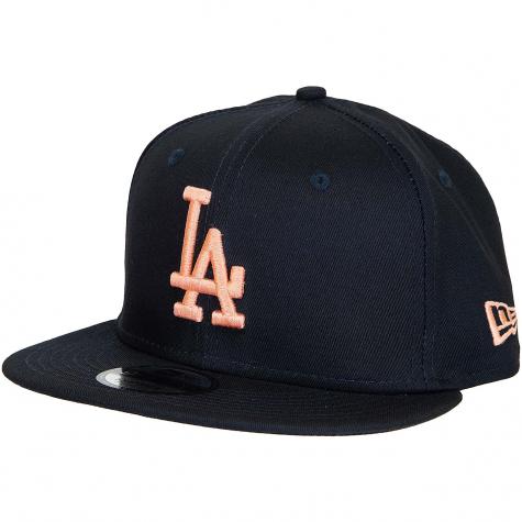 New Era 9Fifty Snapback Cap League Essential L.A.Dodgers dunkelblau/orange 