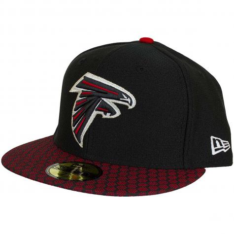 New Era 59Fifty Fitted Cap OnField NFL17 Atlanta Falcons schwarz/rot 