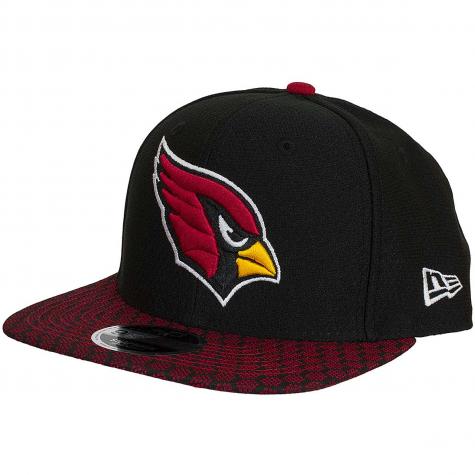 New Era 9Fifty Snapback Cap OnField NFL17 Arizona Cardinals schwarz/rot 
