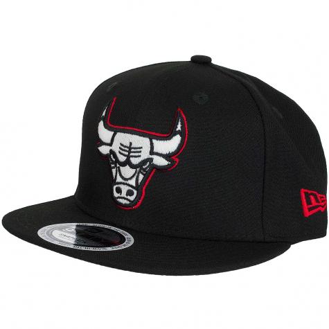 New Era 9Fifty Snapback Cap Team Glow In The Dark Chicago Bulls schwarz 