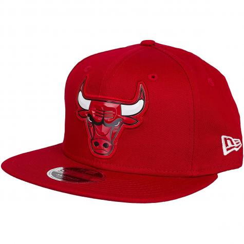 New Era 9Fifty Snapback Cap Team Logo Weld Chicago Bulls rot 