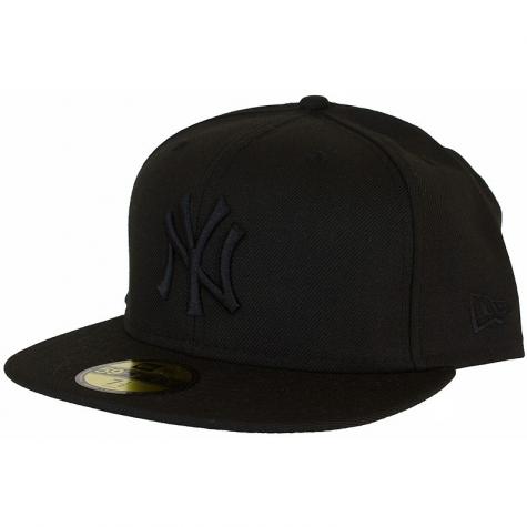 New Era  59Fifty Cap Black on Black New York Yankees schwarz 