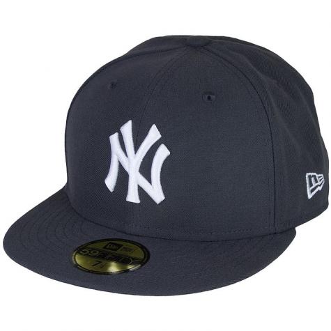 New Era 59Fifty Cap MLB Basic N.Y. grau/weiß 