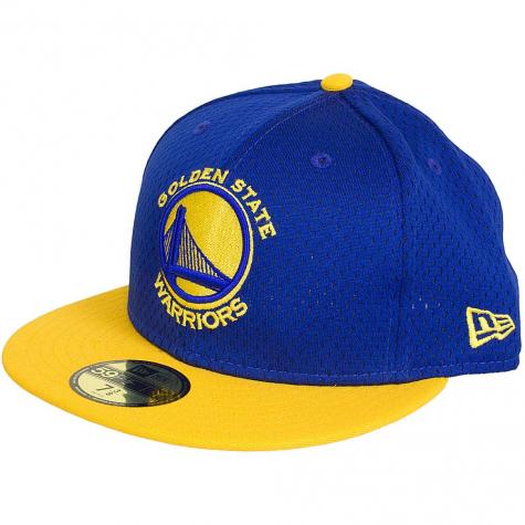 New Era 59Fifty Fitted Cap NBA Golden State Warriors original blau/gelb 