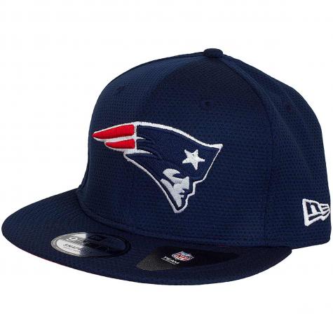 New Era 9Fifty Snapback Cap NFL Training Mesh New England Patriots original dunkelblau 
