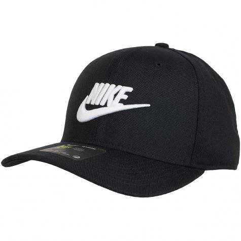 Nike Flexfit Cap Classic 99 Swoosh Flex schwarz/weiß 