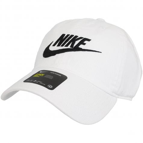 Nike Snapback Cap Futura Washed H86 weiß/schwarz 