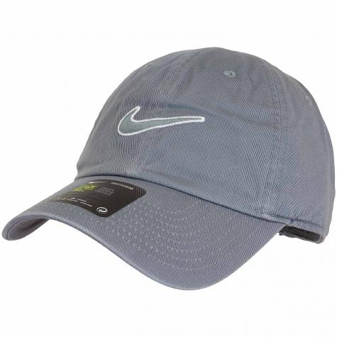 Nike Snapback Cap H86 Essential Swoosh grau/grau 