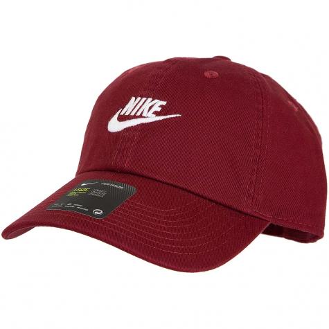 Nike Snapback Cap H86 Futura Washed rot/weiß 