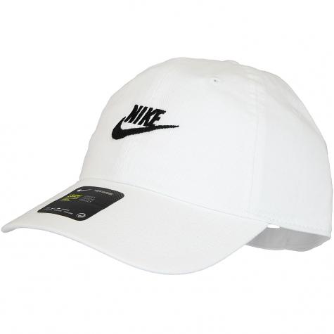 Nike Snapback Cap H86 Futura Washed weiß/schwarz 