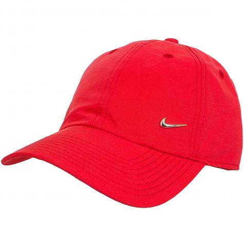 Nike Snapback Cap H86 Metal Swoosh rot/silber