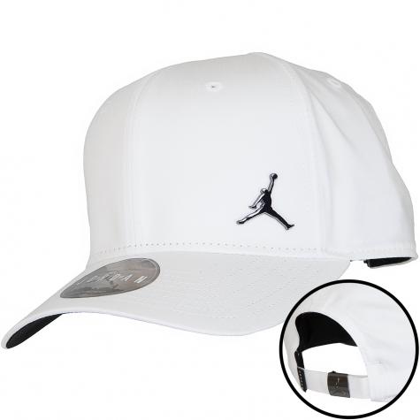 Nike Snapback Cap Jordan Classic99 Metal Jumpman weiß/schwarz 
