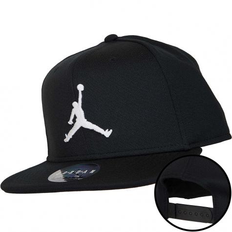 Nike Snapback Cap Jordan Jumpman schwarz/weiß 
