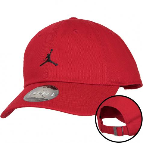 Nike Snapback Cap Jordan Jumpman H86 Floppy rot/schwarz 
