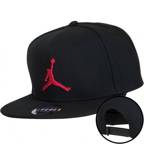 Nike Snapback Cap Jordan Jumpman Pro schwarz/rot