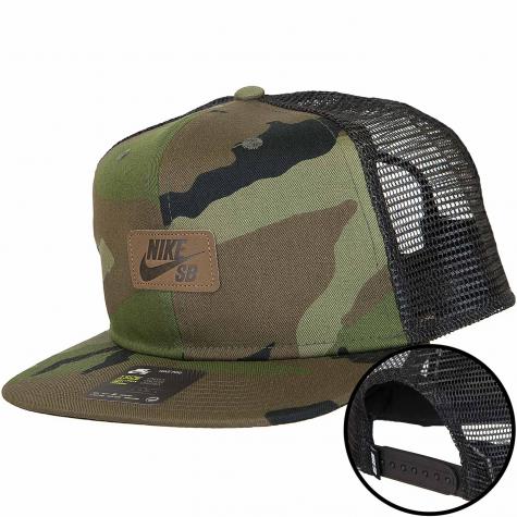 Nike Trucker Cap SB med oliv 