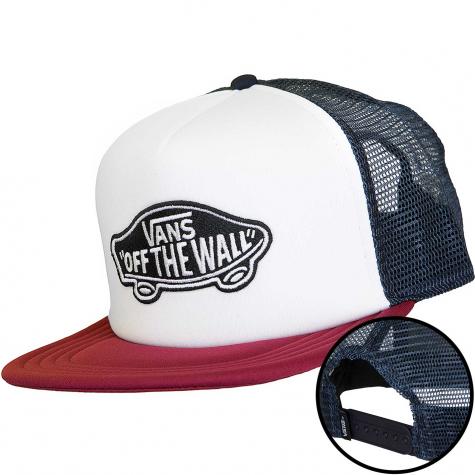 Vans Trucker Cap Classic Patch weiß/rot 