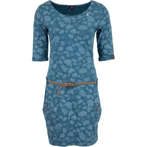 Ragwear Kleid Tanya Flowers blau 