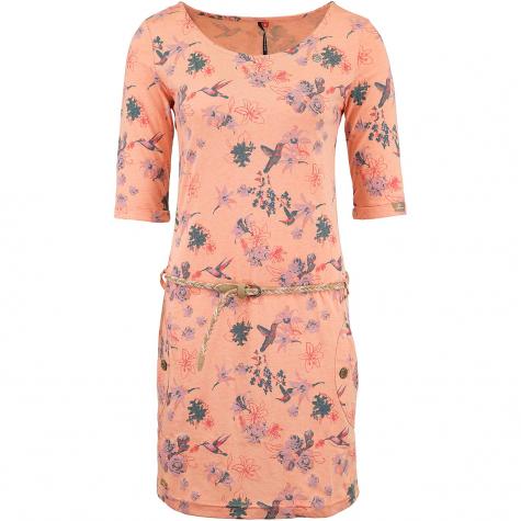 Ragwear Kleid Tanya Flowers E orange 