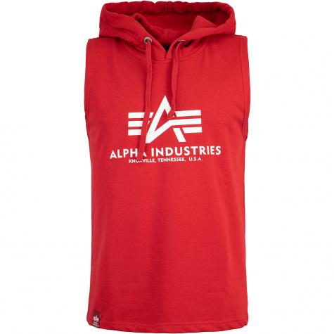 Alpha Industries Basic Hooded Tank Top rot 