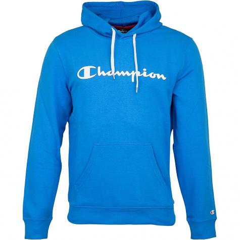 Champion Hoody Logo blau 