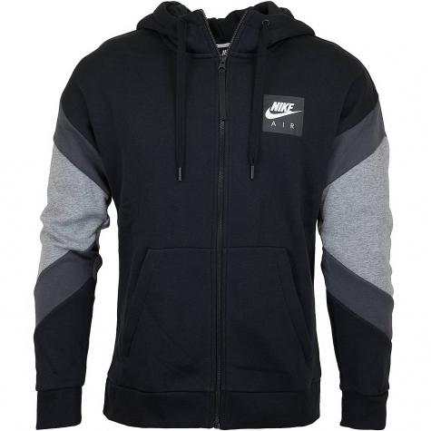 Nike Zip-Hoody Air schwarz/anthrazit 