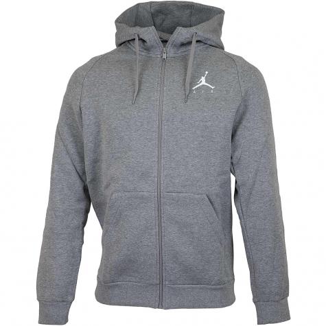 Nike Zip-Hoody Jordan Jumpman grau/weiß 