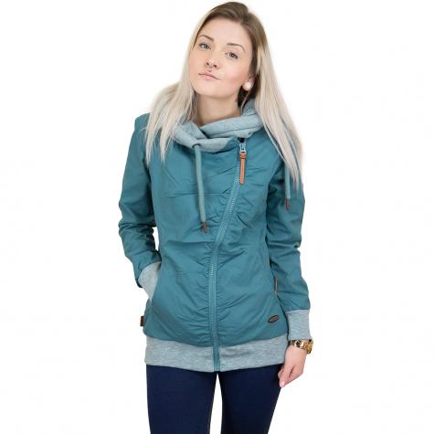 Alife & Kickin Damen Übergangsjacke Girls Kiddo türkis