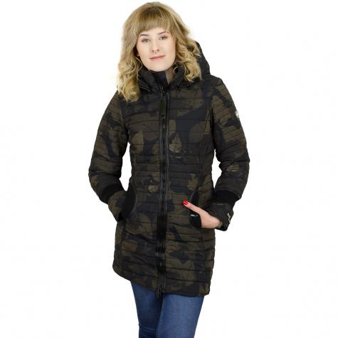 Khujo Damen Jacke Daily schwarz/braun 