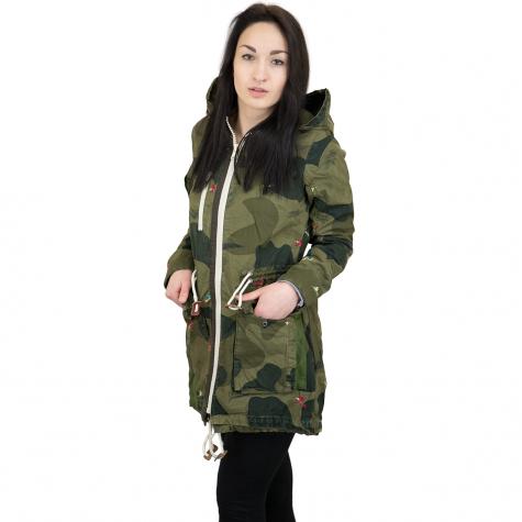Khujo Damen Jacke Talitha oliv