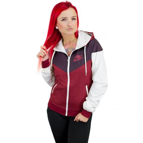 Nike Damen Jacke Windrunner weinrot/rot