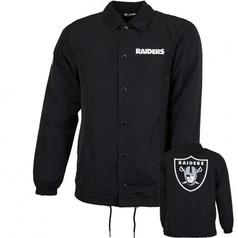 New Era Jacke Team Apparel NFL Coaches Oakland Raiders schwarz 
