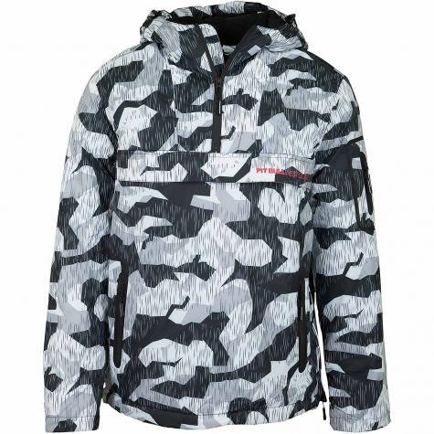 Pitbull Winterjacke Pershing Winter camo winter weiß/grau 