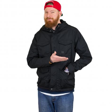 Vintage Industries Jacke Thomas schwarz