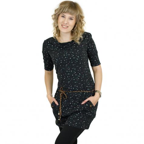 Ragwear Kleid Tanya Organic schwarz