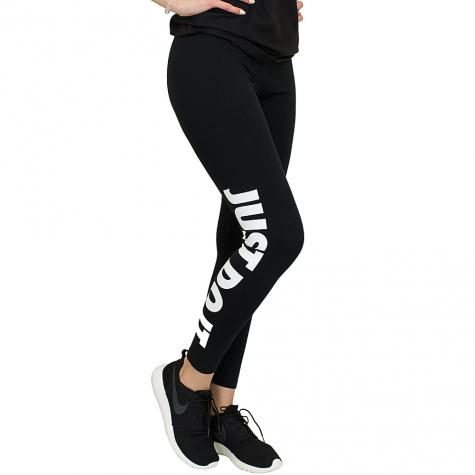 Nike Leggings Leg-A-See Just Do It schwarz/weiß 