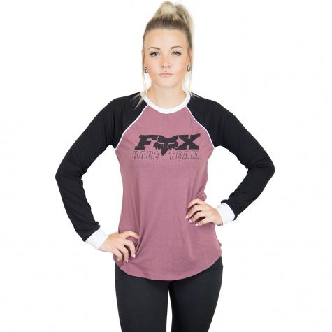 Fox Damen Longshirt Race Team rose 
