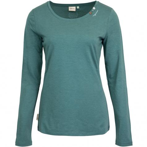 Longsleeve Ragwear Damen Florah A Organic Core pine green 