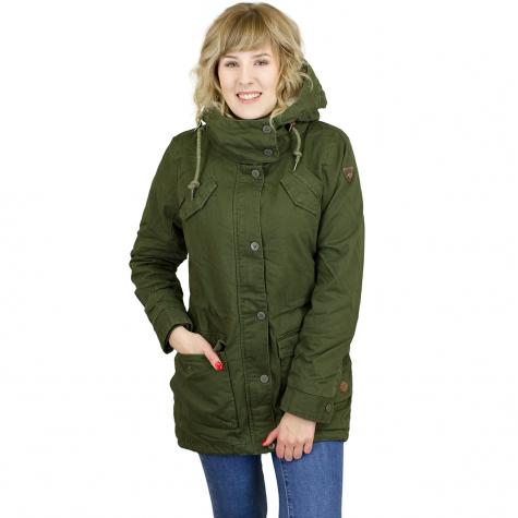 Ragwear Damen-Jacke Clancy olive 