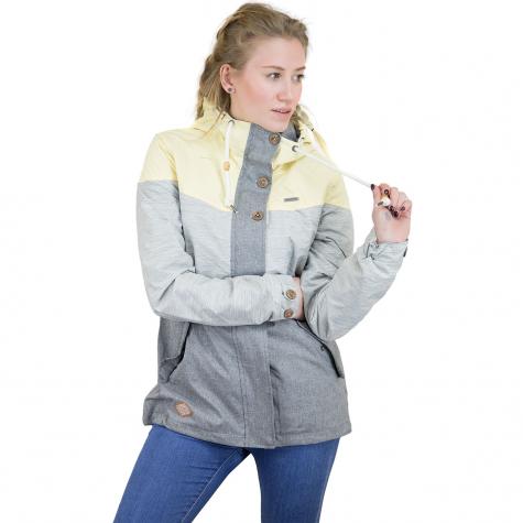 Ragwear Damen Übergangsjacke Fancy grau 