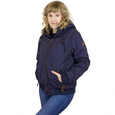 Ragwear Damen Übergangsjacke Nuggie A dunkelblau
