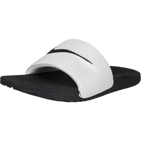 Nike Damen Badelatschen Kawa Slide schwarz/weiß 