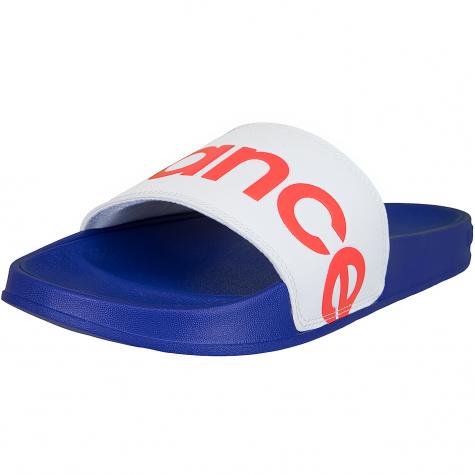 New Balance Badelatschen 200 PU weiß/blau/rot 