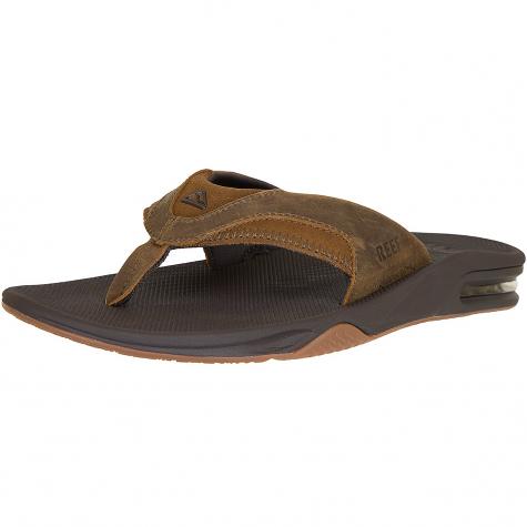 Reef Flip Flop Fanning Leather bronze