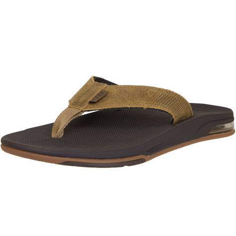 Reef Flip Flop Fanning Low Leather braun