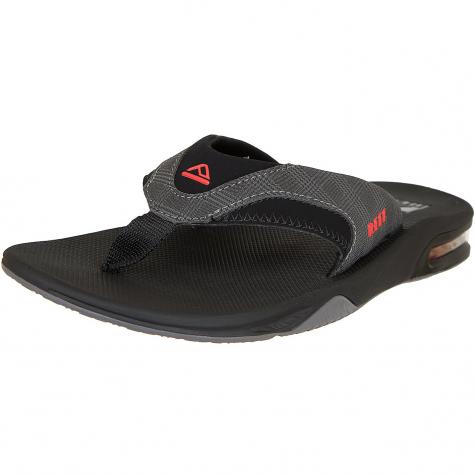 Reef Flip Flop Fanning Print grau/schwarz