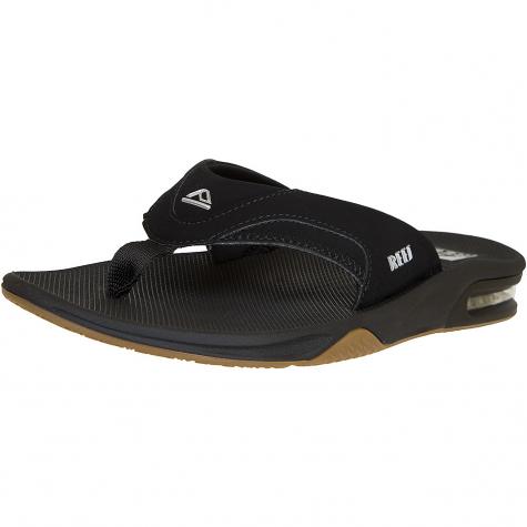 Reef Flip-Flop Fanning schwarz/silver 